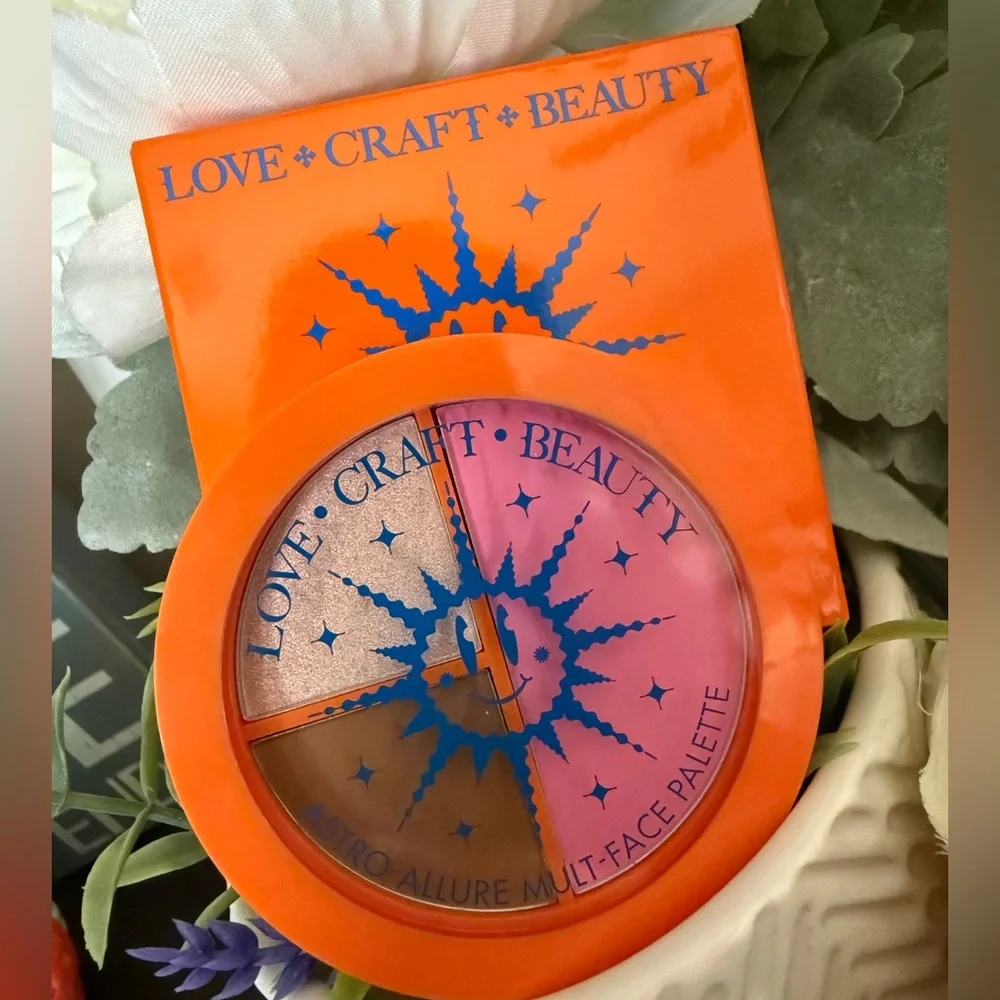 🆕🪷 LOVE+CRAFT+BEAUTY LIMITED EDITION “ASTRO ALLURE” MULTI-FACE PALETTE. NEW!